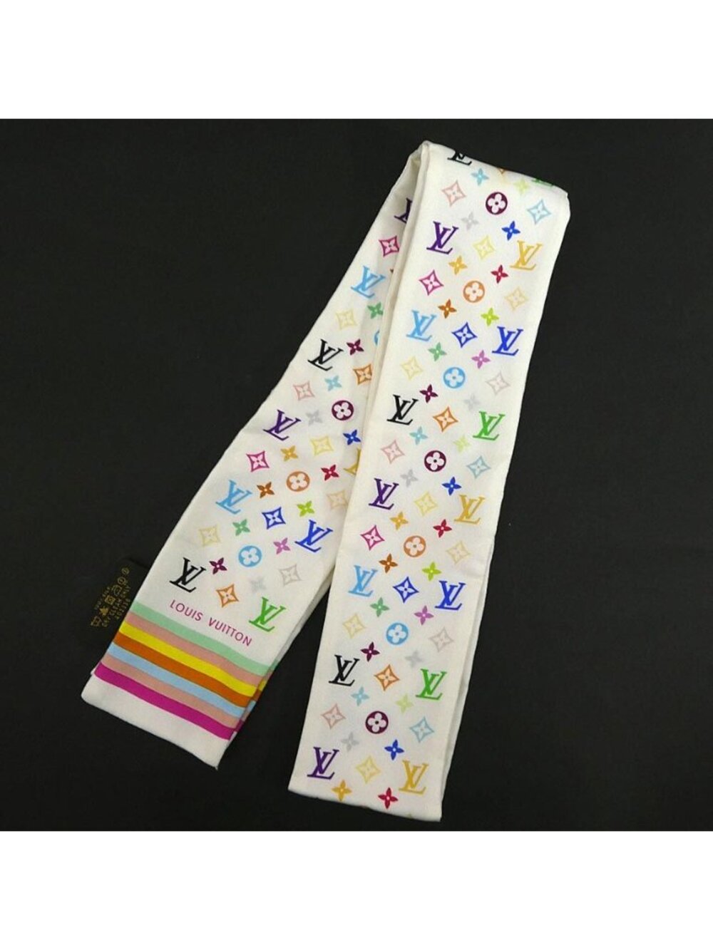 Louis Vuitton Scarf Monogram Multicolor Bandeau - Picture 2 of 9
